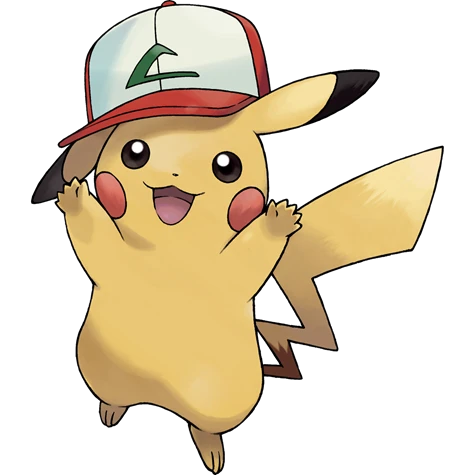 pikachu original cap