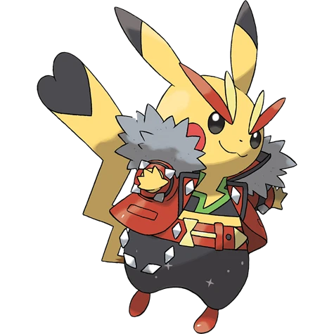 pikachu rock star