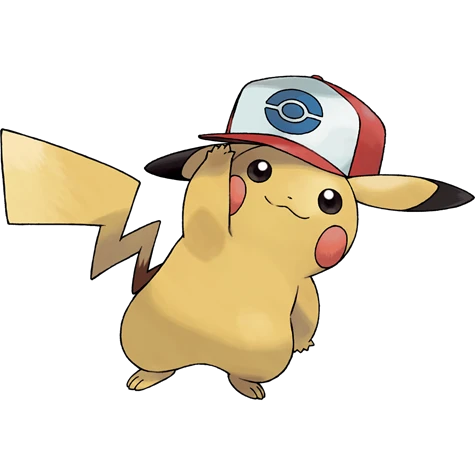 pikachu unova cap
