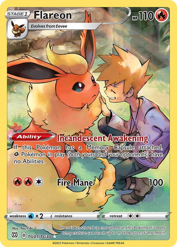 Flareon · Brilliant Stars Trainer Gallery