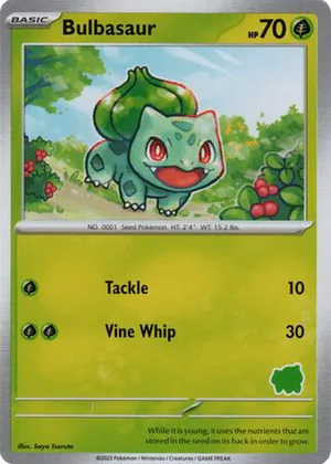 Bulbasaur · My First Battle