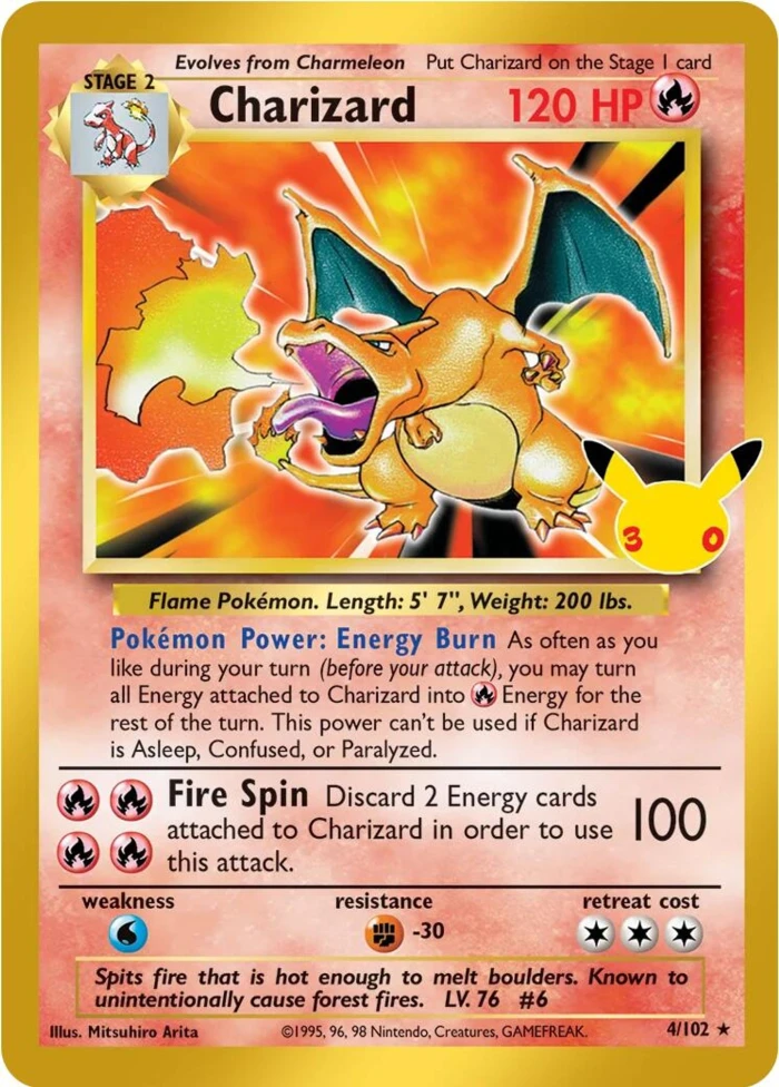Charizard · 30th Classic Collection #001