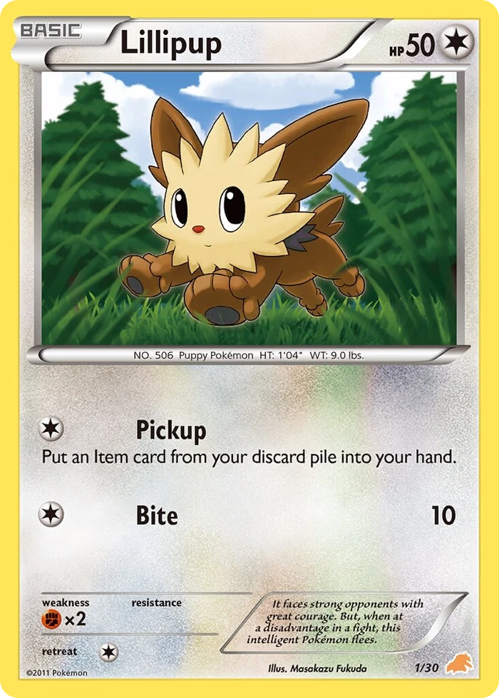 Lillipup · BW trainer Kit (Excadrill)