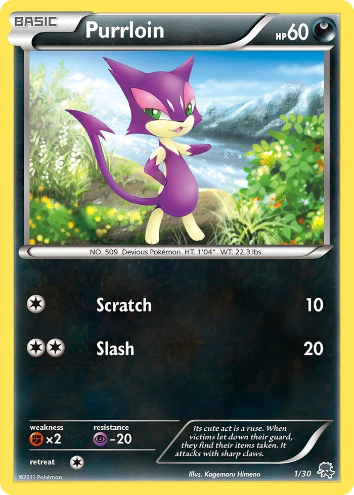Purrloin · BW trainer Kit (Zoroark)