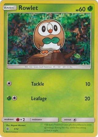Rowlet · McDonald's Collection 2017