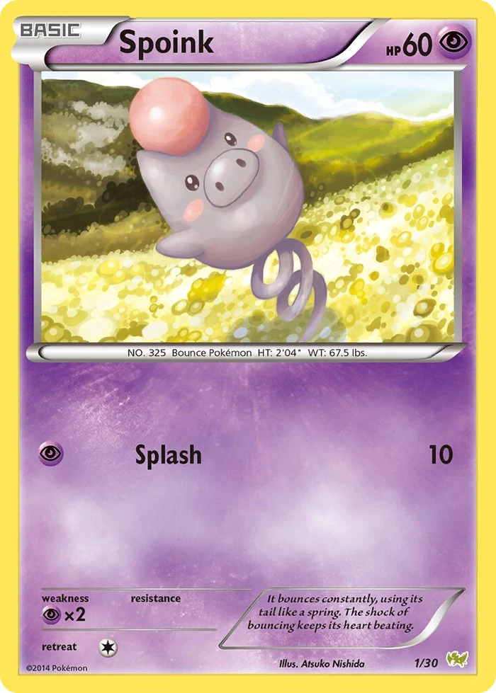 Spoink · XY trainer Kit (Noivern)