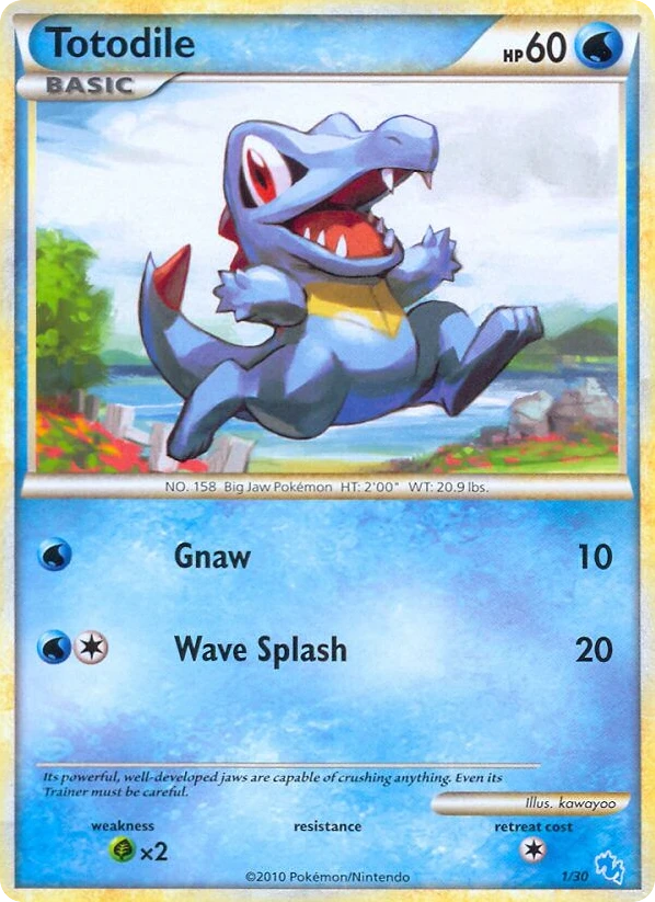 Totodile · HS trainer Kit (Gyarados)