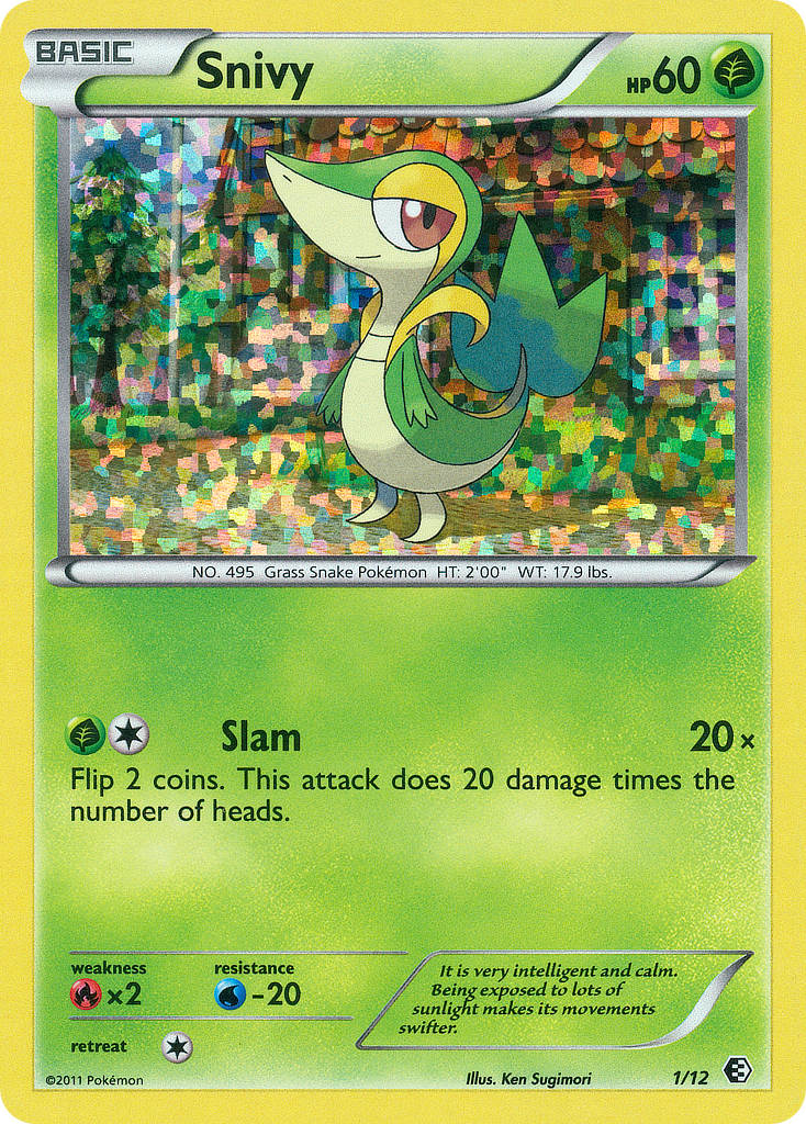 Snivy · McDonald's Collection 2011