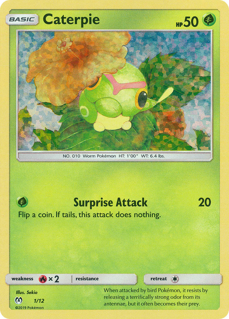 Caterpie · McDonald's Collection 2019