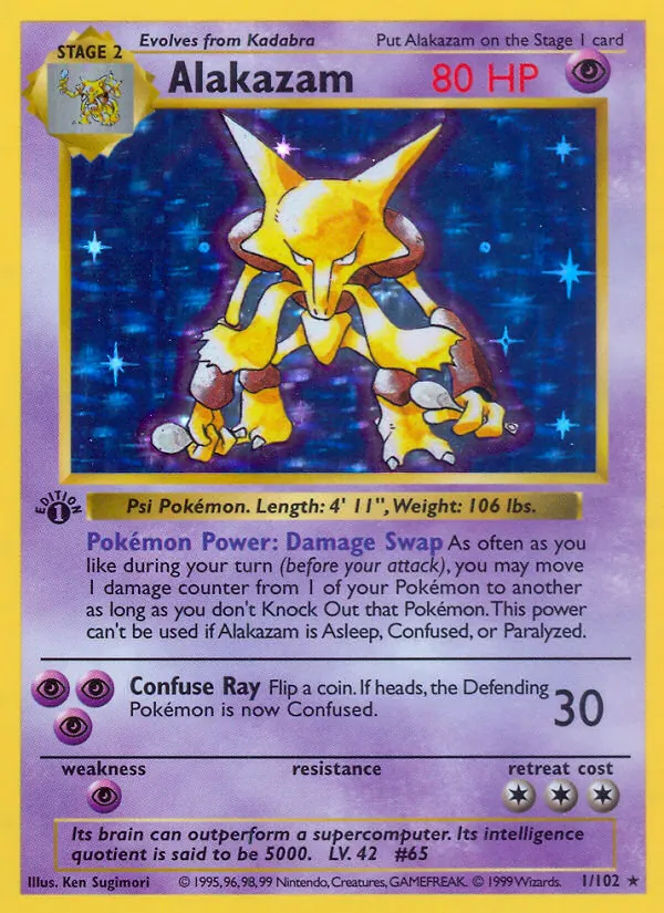 Alakazam · Base Set #1