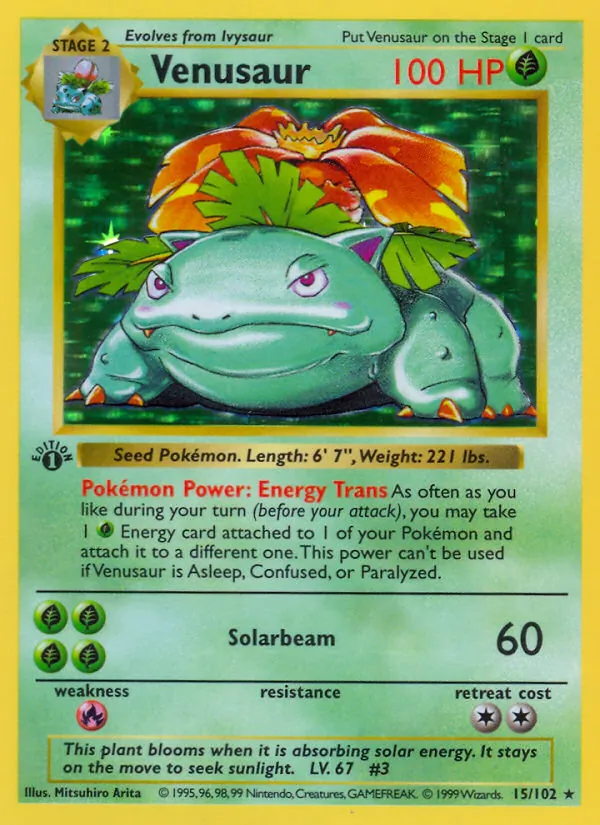 Venusaur · Base Set #15