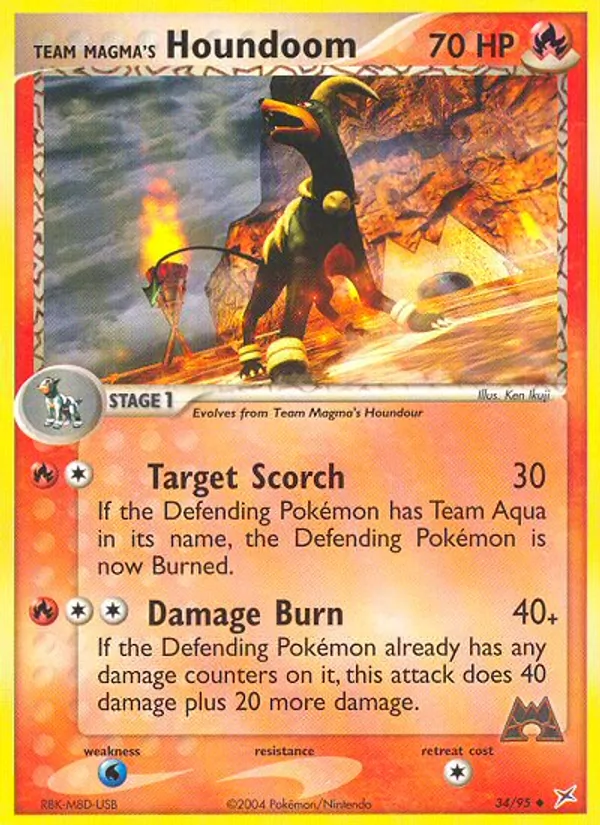 Team Magma's Houndoom