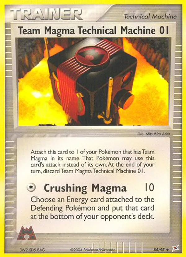 Team Magma Technical Machine 01