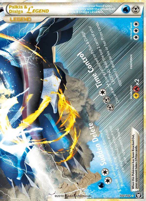 Palkia & Dialga LEGEND