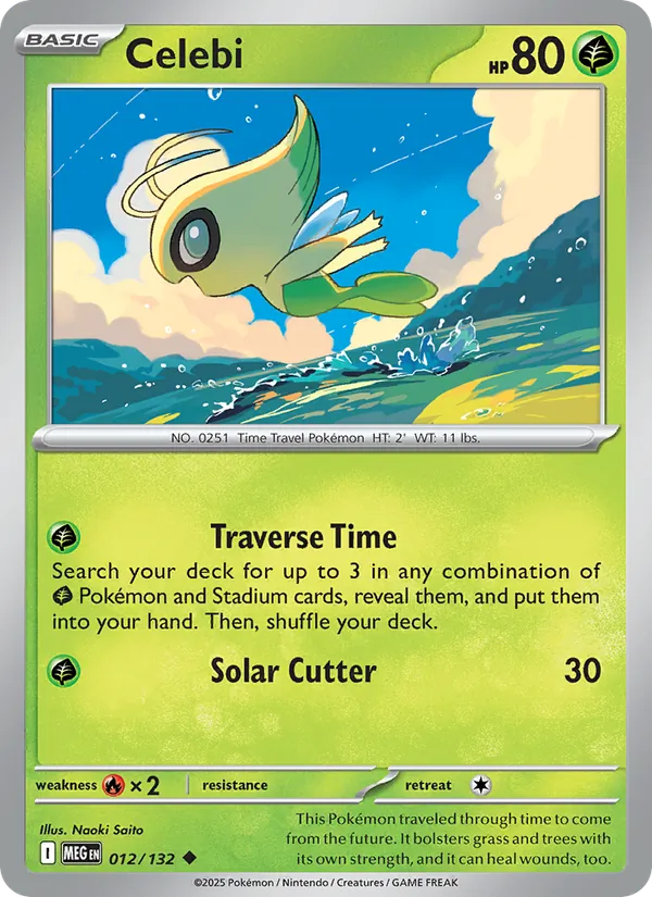Celebi · Mega Evolution #012
