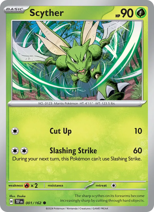 Scyther · Temporal Forces