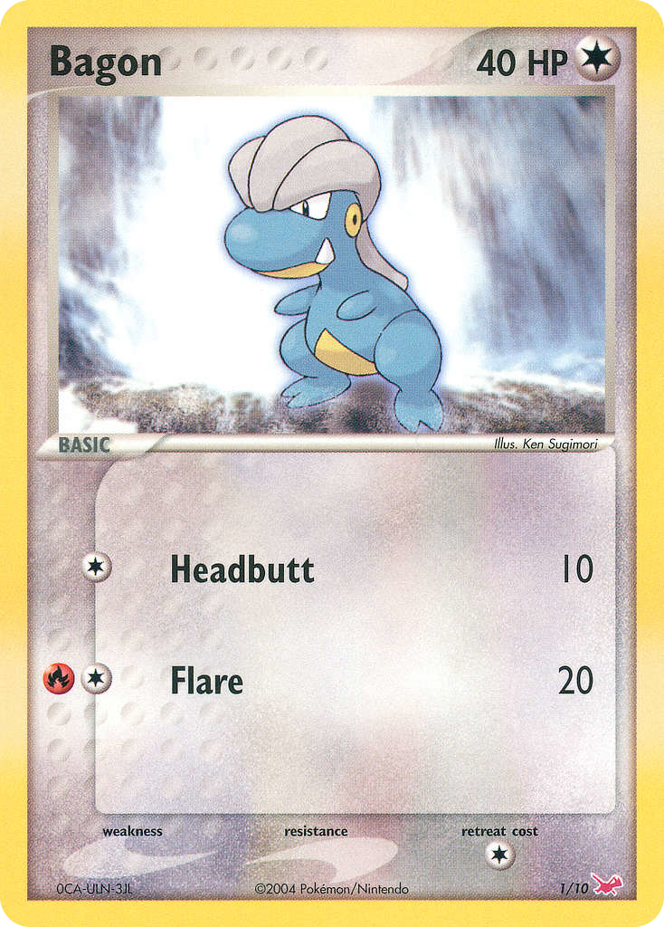 Bagon · EX trainer Kit (Latias)